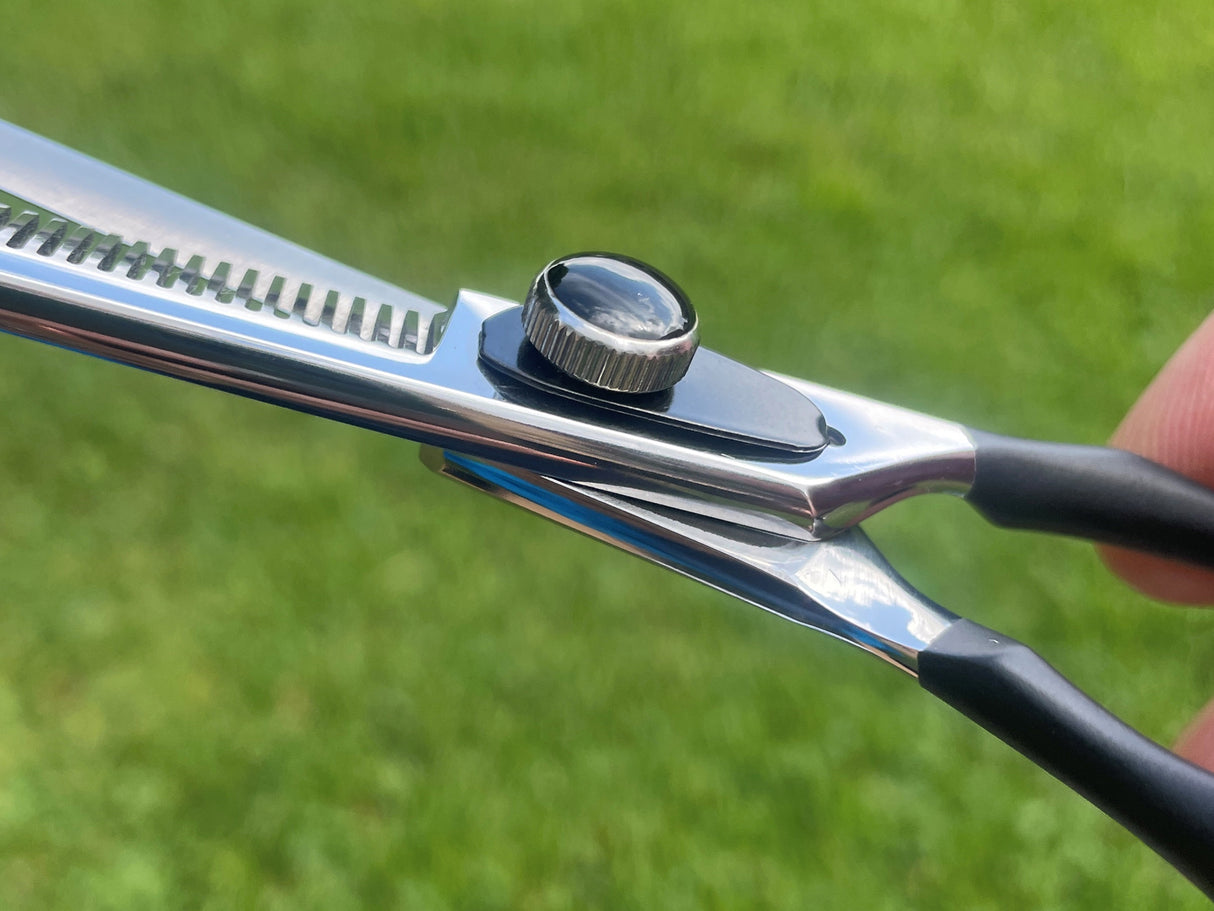 ONYX - 6.5” Premium Thinning Dog Grooming Scissors / Shears | Right Handed
