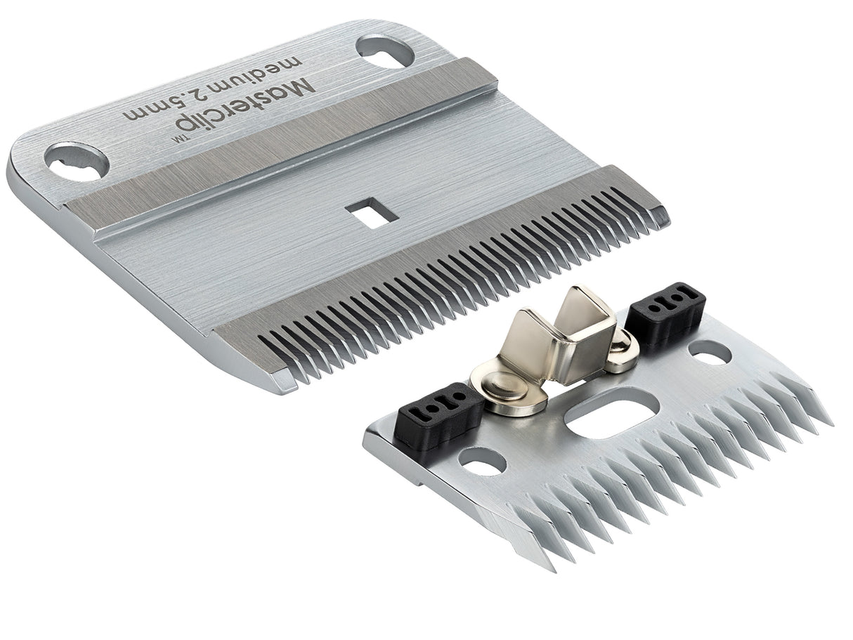 Ex-Demo A2 Medium “Cool Ridge” 2.5mm Cut Blades Ideal for Grey Horses - Fits Masterclip HD Roamer, Hunter & V-Series