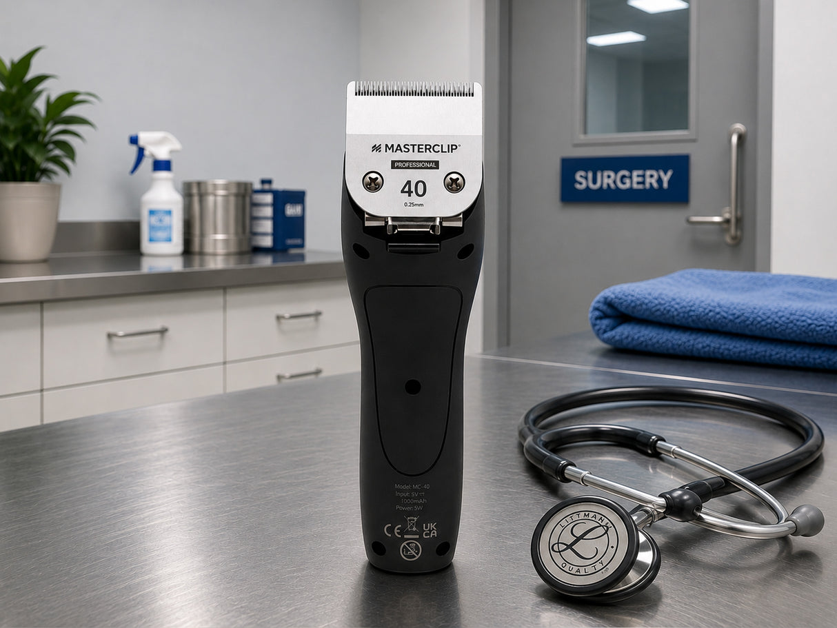 Cordless PRO Veterinary Clipper with #40 Blade