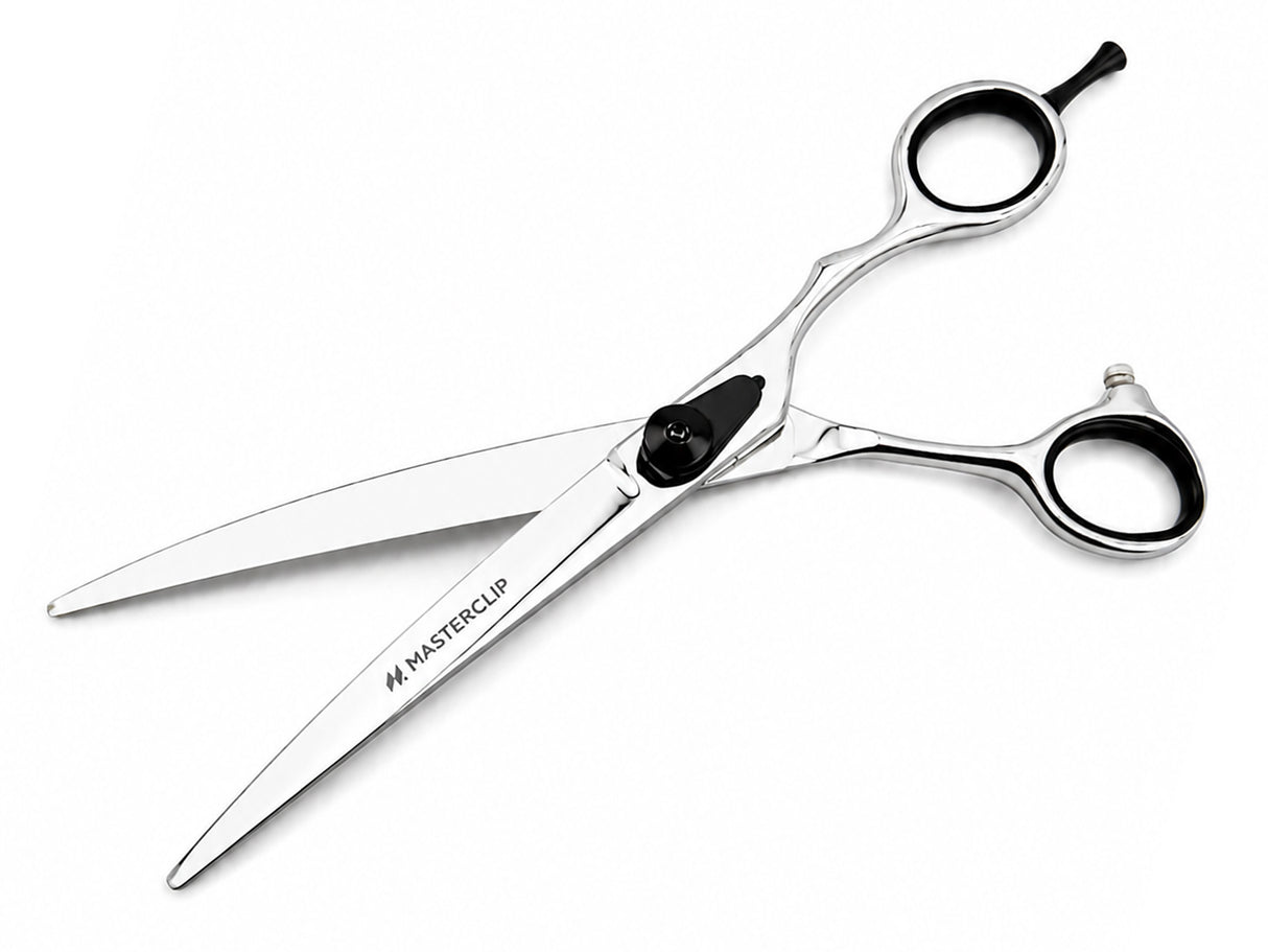 ESSENTIALS - 7.5" Curved Scissors | Right Handed BLACK