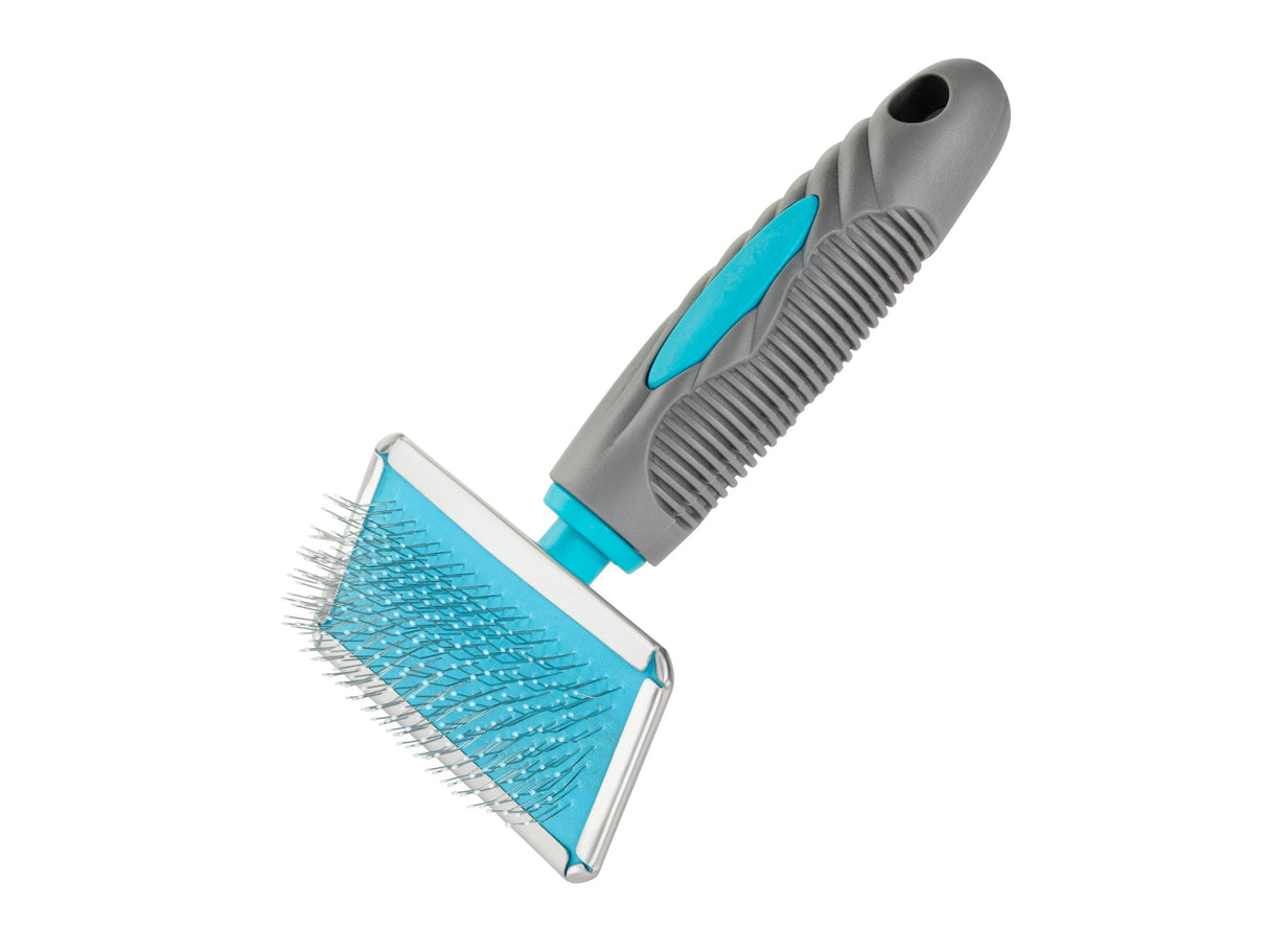 Small Flat Head Rectangular Slicker Brush