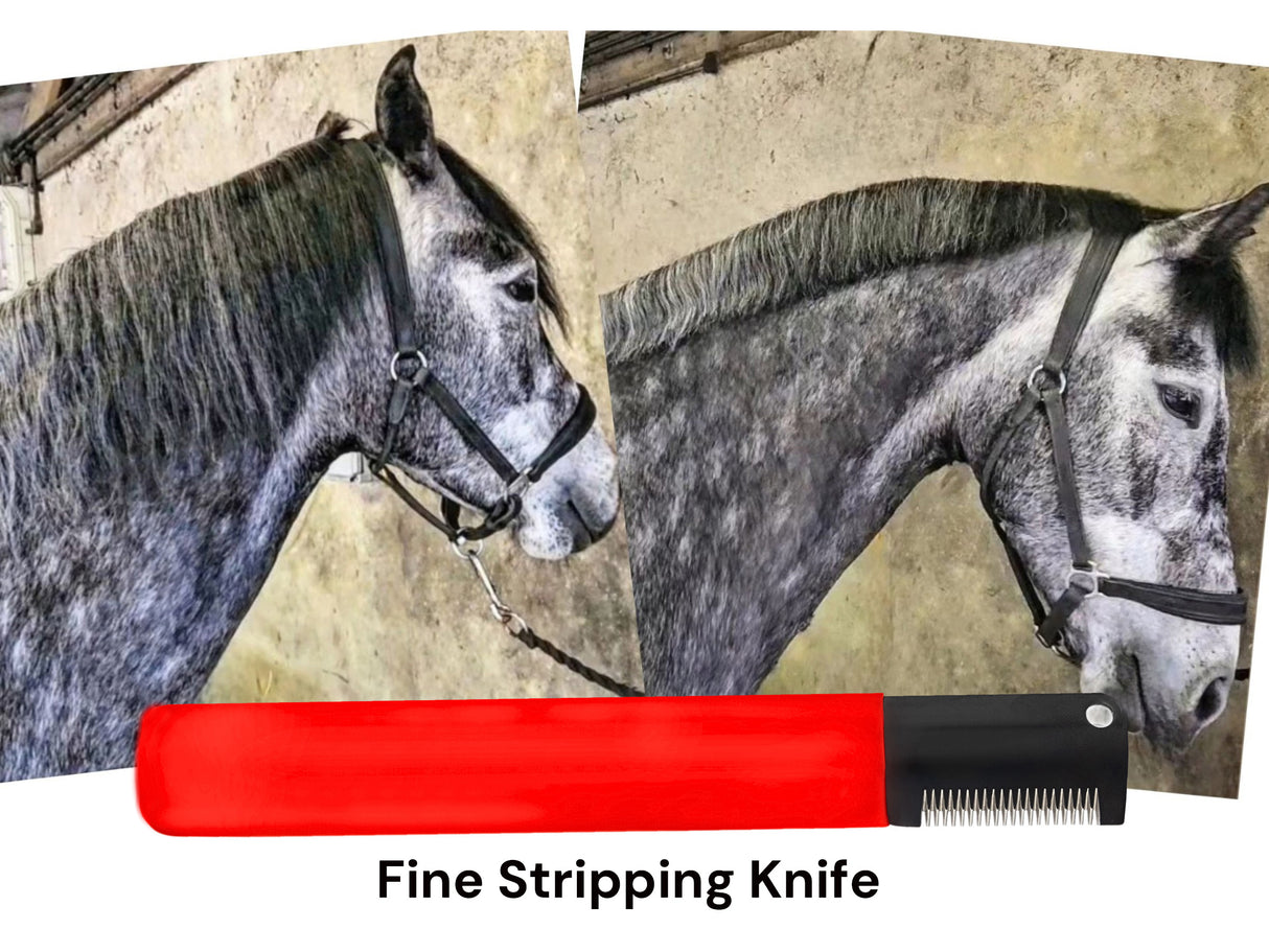 Fine Stripping Knife for Manes & Tails