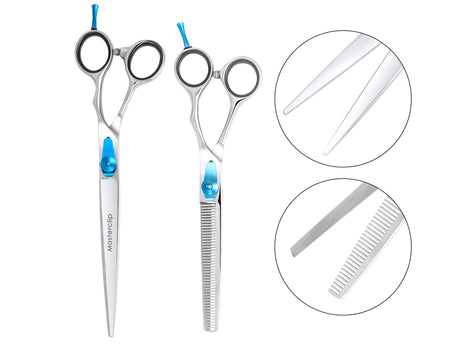 6.5" Thinning & 7.5" Finishing Scissor Set | Right Handed