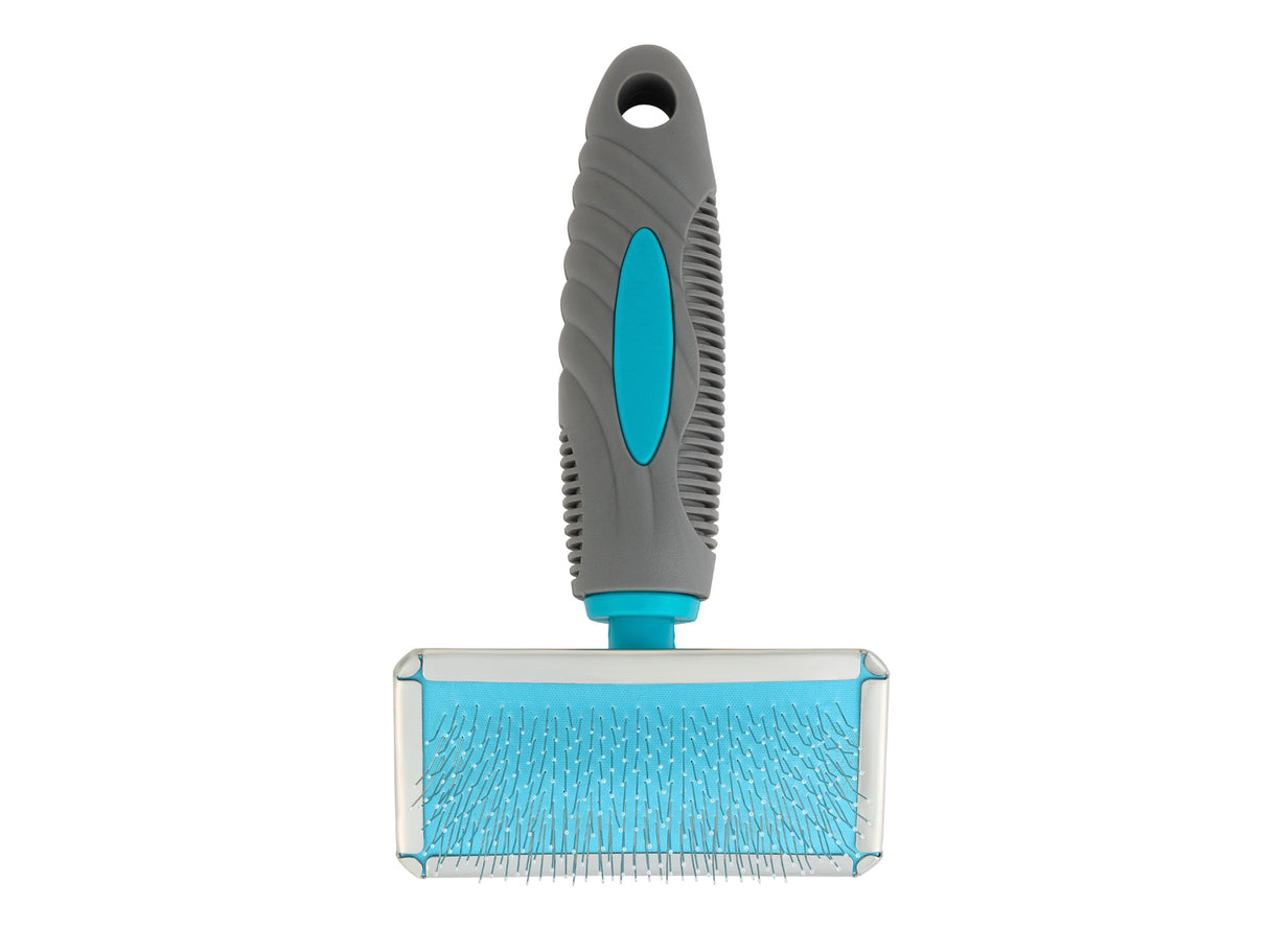 Small Flat Head Rectangular Slicker Brush
