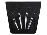 ONYX - Set of 4 Dog Grooming Scissors with FREE storage wallet | Right Handed