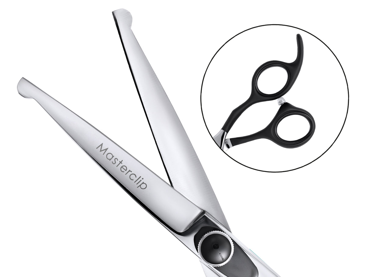 ONYX - Set of 4 Dog Grooming Scissors with FREE storage wallet | Right Handed