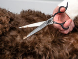 ONYX - 7.5” Premium Finishing Dog Grooming Scissors / Shears | Right Handed