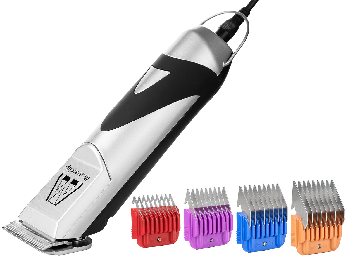 Mains Powered Pedigree Pro Dog Clipper with 4 Metal Comb Guides & 1 x 10 Blade