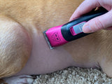 Silver Cordless Veterinary Showmate II Dog Trimmer