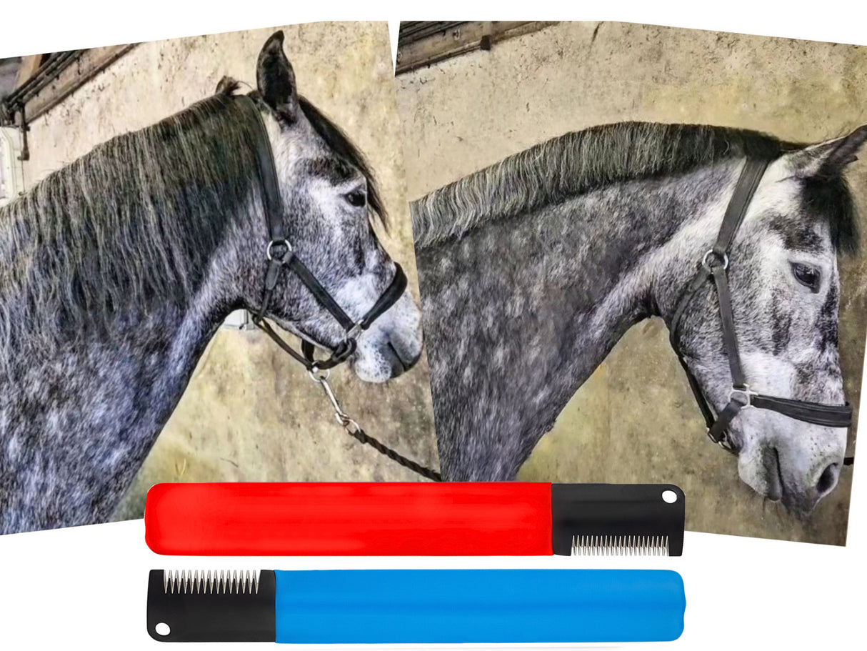 Pair of Stripping Knives for Manes & Tails