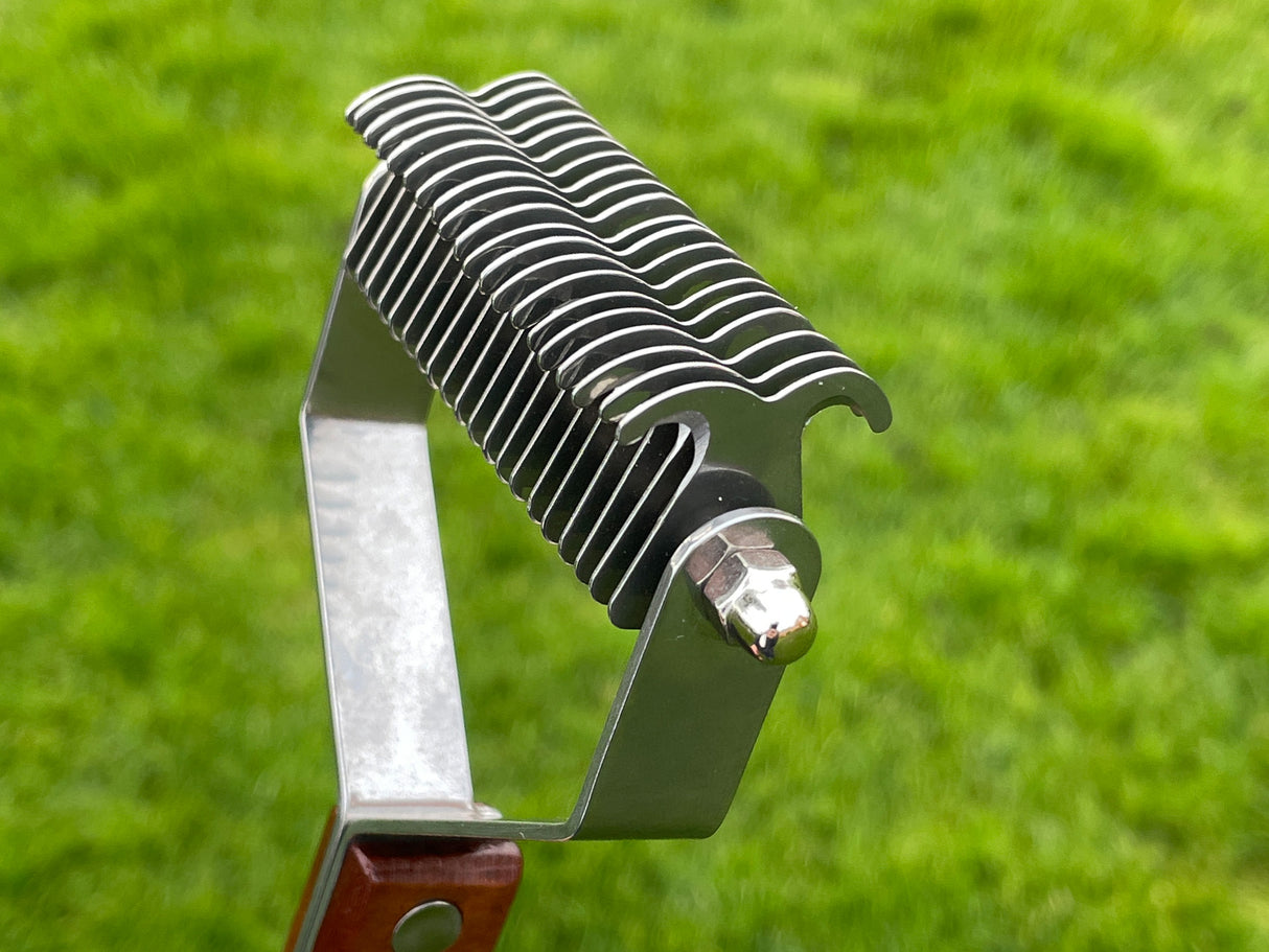 Double Sided WIDE Blade Coat Rake