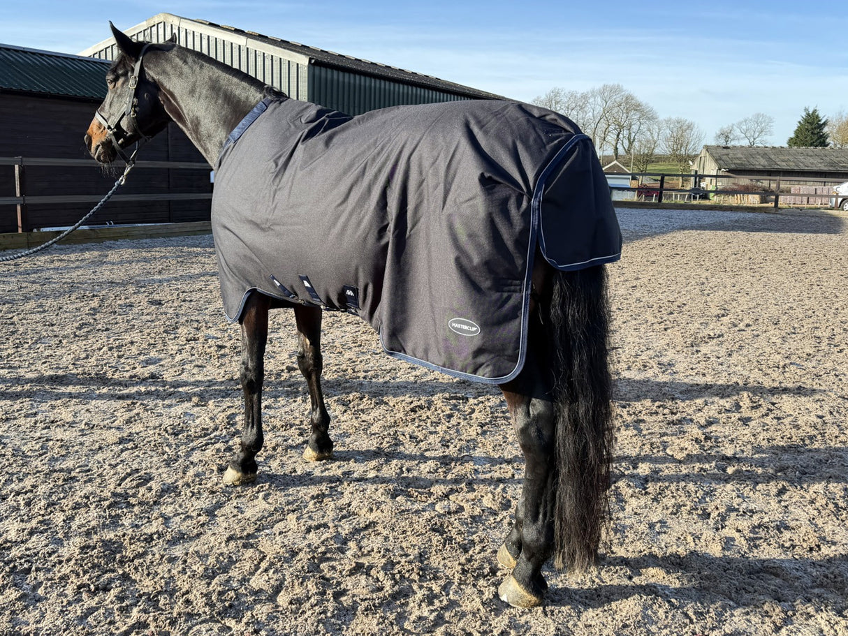 Masterclip 100G Turnout Rug in Classic Navy – Waterproof & Breathable