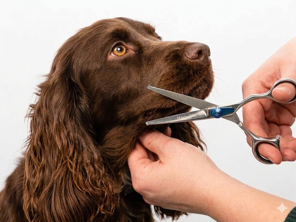 Cocker Spaniel ESSENTIALS - Set of 4 Dog Grooming Scissors
