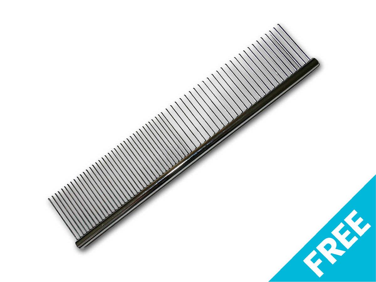 Home Grooming Starter Pack - Pedigree Pro Clipper with 4 comb guides, slicker brush, bull nose scissor, metal comb & oil - Masterclip