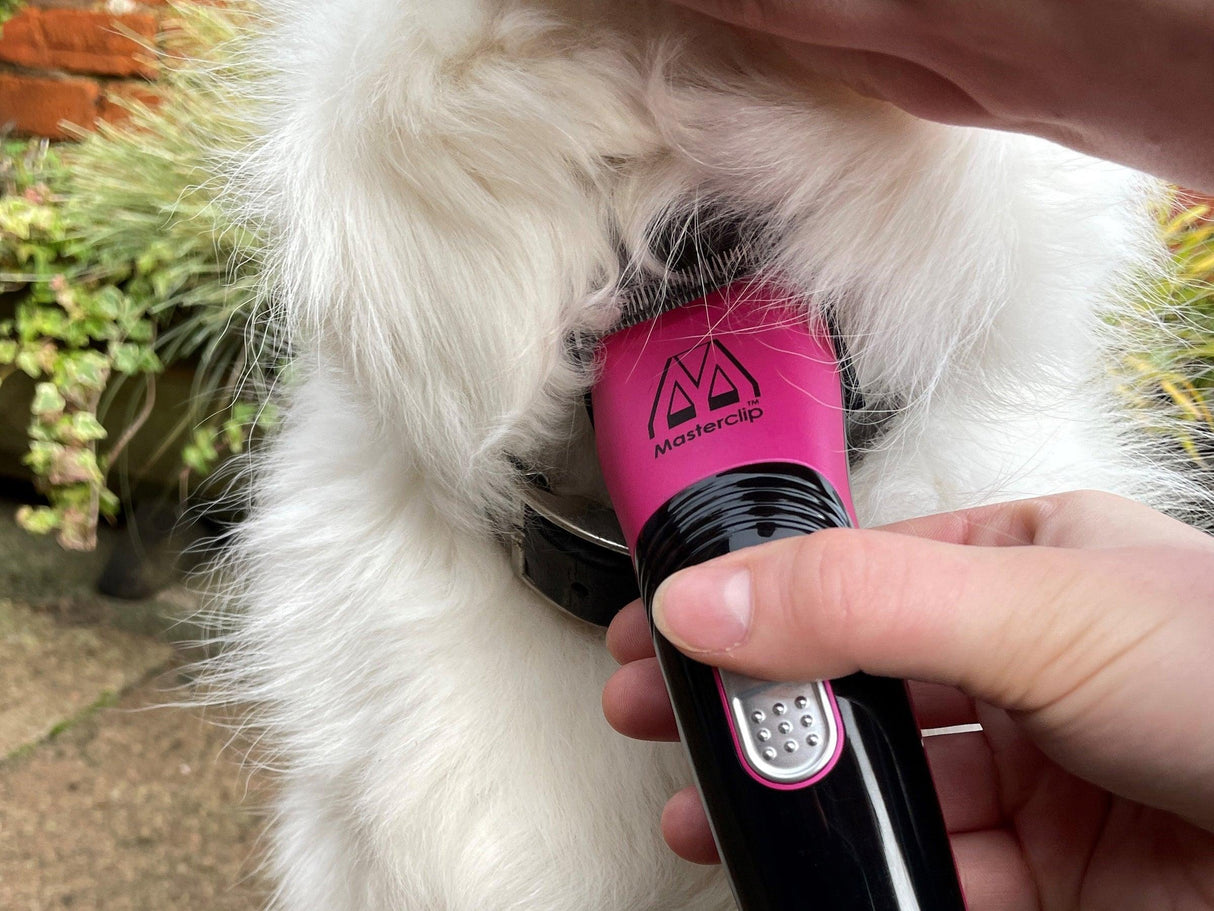 Pink Showmate II Cordless Dog Trimmer - Masterclip