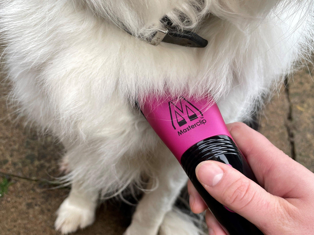 Pink Showmate II Cordless Dog Trimmer - Masterclip