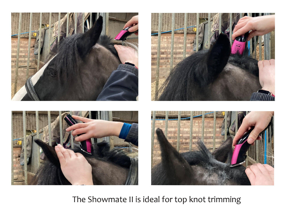 Showmate II Cordless Horse Trimmer - Pink - Masterclip