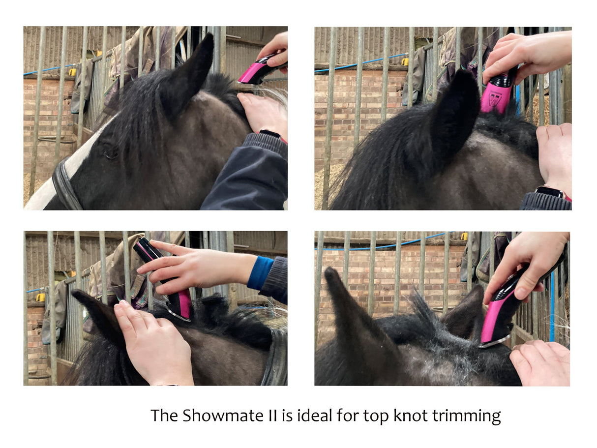 Ex-Demo Showmate II Cordless Horse Trimmer - Blue