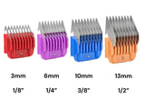 4 Pack Clipper Comb Guides