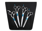 ESSENTIALS - Set of 4 Dog Grooming Scissors with FREE storage wallet | Right Handed