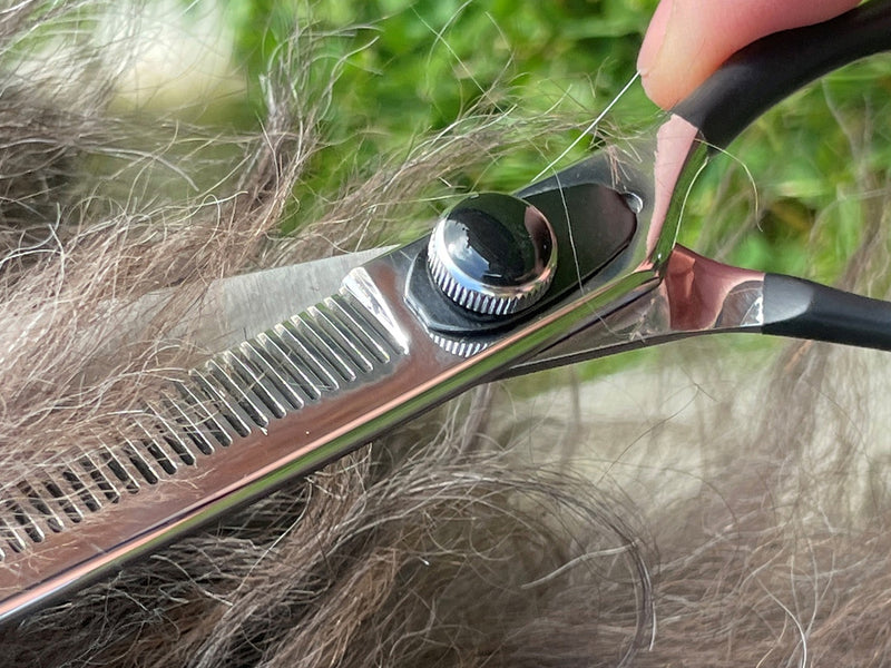 ONYX - 6.5” Premium Thinning Dog Grooming Scissors / Shears | Right Handed