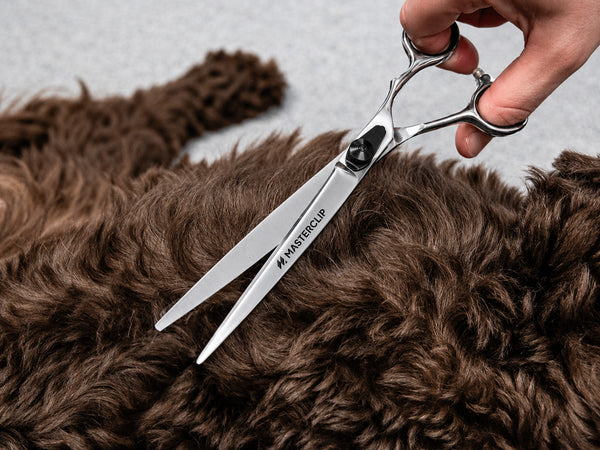ESSENTIALS - 7.5" Finishing Scissors | Right Handed BLACK