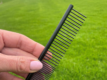 Load image into Gallery viewer, ONYX - 6&quot; Black Combination Grooming Comb | Masterclip