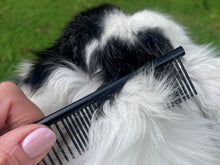 Load image into Gallery viewer, ONYX - 6&quot; Black Combination Grooming Comb | Masterclip