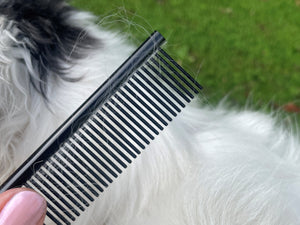 ONYX - 6" Black Combination Grooming Comb | Masterclip