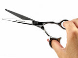 ESSENTIALS - 6" Bull Nose Safety Scissors Shears | Right Handed BLACK