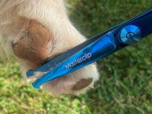 Load image into Gallery viewer, TOPAZ - 6” Premium Bull Nose High Gloss Blue Dog Grooming Scissors Shears | Right Handed