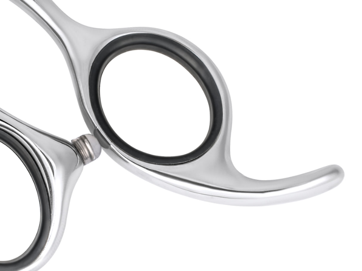 ESSENTIALS - 6" Bull Nose Safety Scissors Shears | Right Handed BLACK