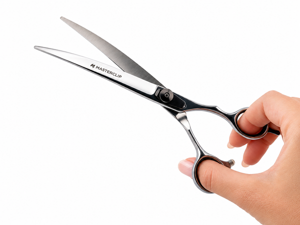 ESSENTIALS - 7.5" Curved Scissors | Right Handed BLACK