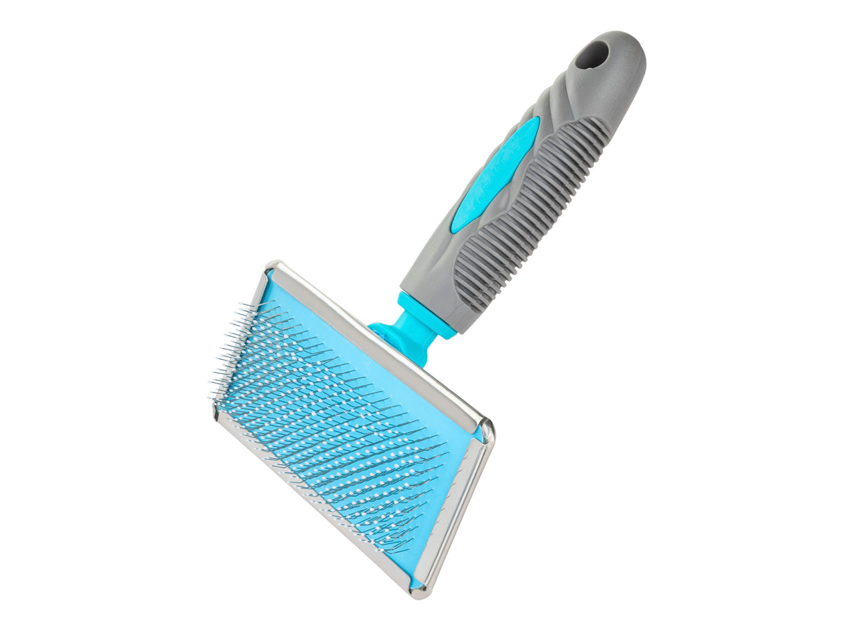 Medium Flat Head Rectangular Slicker Brush