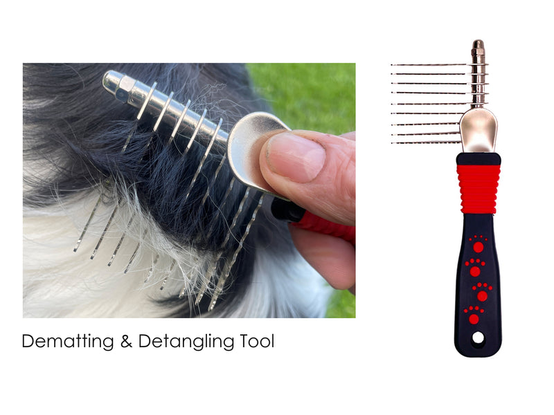 Dematting and Detangling Comb