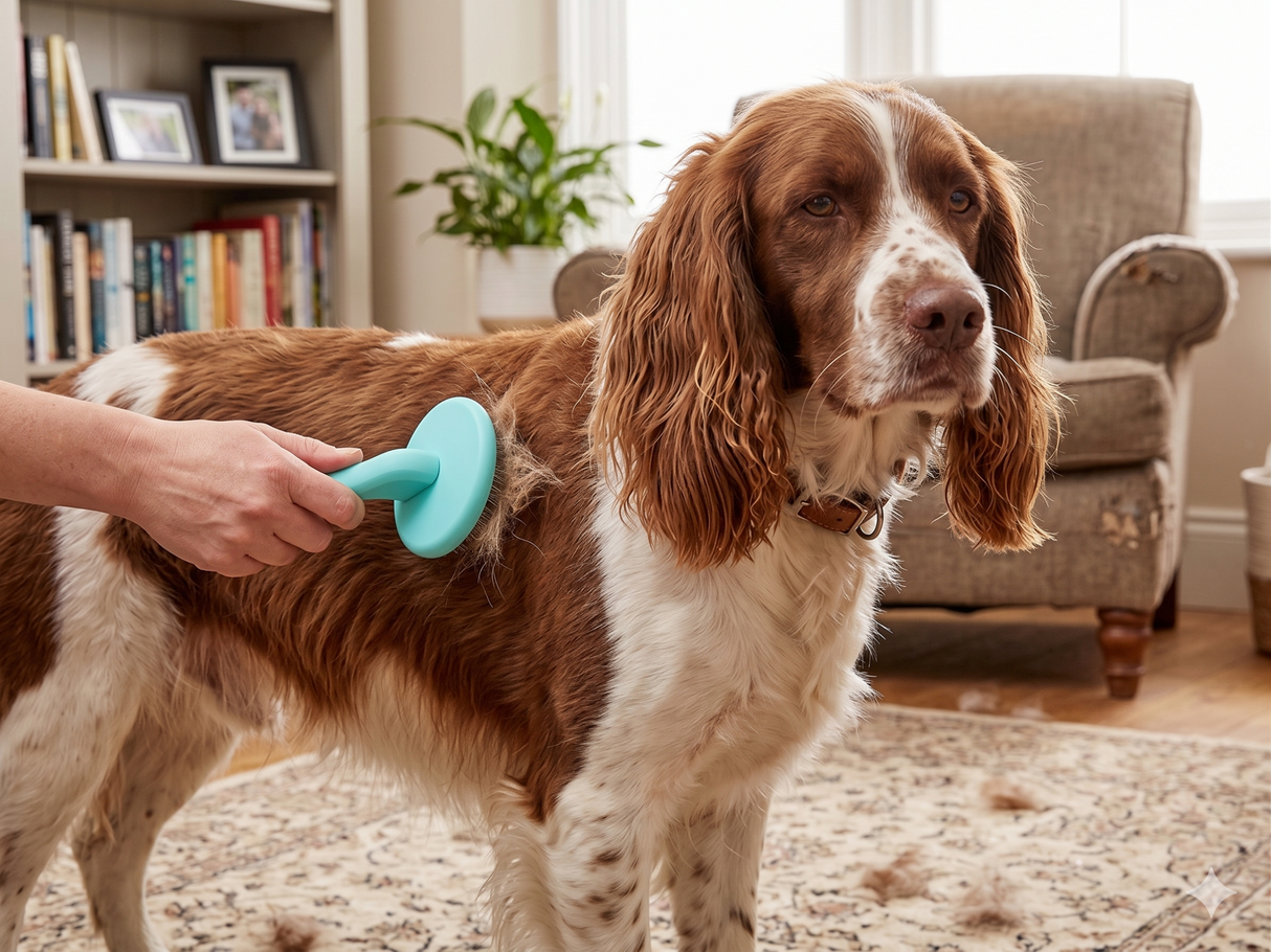 Springer Spaniel Super Slicker Brush with Flexi-Pins