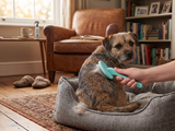 Border Terrier Super Slicker Brush with Flexi-Pins