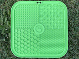 Large Anxiety Reducing Slow Feeding Lick Mat - Green