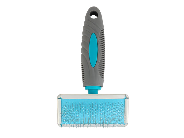 Small Flat Head Rectangular Slicker Brush