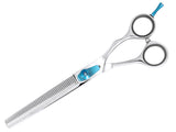 ESSENTIALS - 6.5" Square Edged Safety Thinning Scissors | Right Handed
