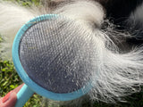 Border Collie Super Slicker Brush with Flexi-Pins