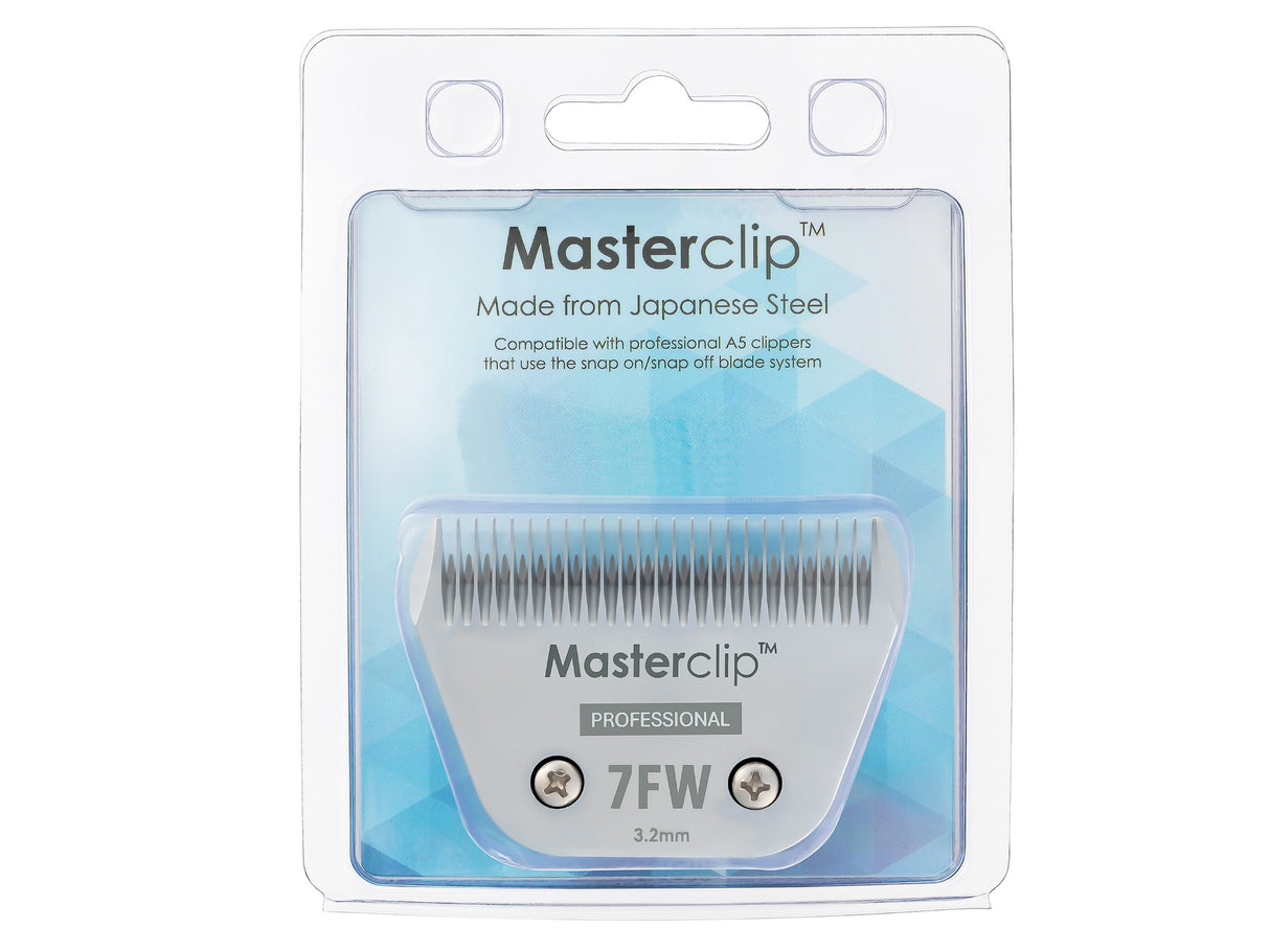 A5 7FW - 3.2mm Cut - Premium Toughened Japanese Steel Horse Clipping Blade - Fits Liveryman