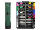 Ultimate Dog Clippers Set | Cordless MD Roamer with 8 Pack of Metal Comb Guides & 1 x 10 Blade