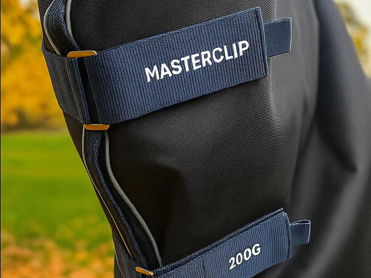Masterclip 200G Turnout Rug in Classic Navy  – Waterproof & Breathable