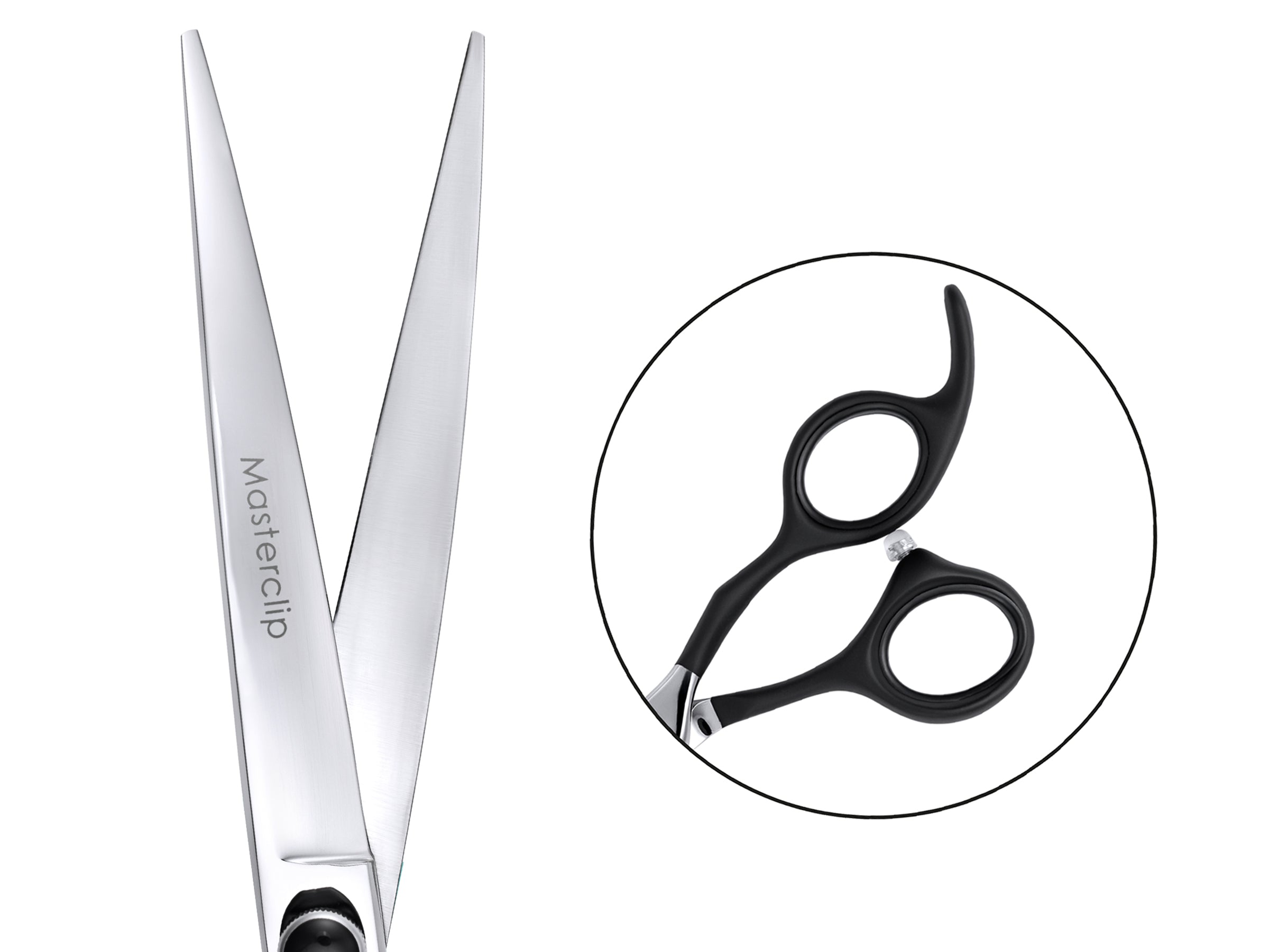 Best curved dog grooming shears best sale