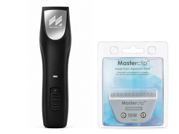 PRO Cordless Horse Clipper with #10 Wide Fine Cut Blade