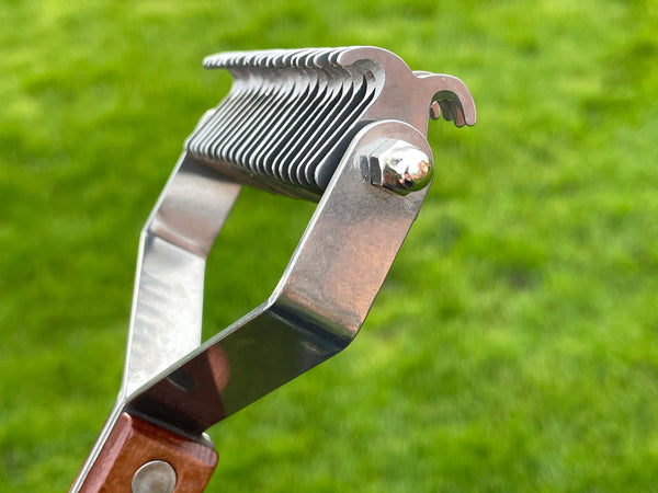 Double Sided WIDE Blade Coat Rake