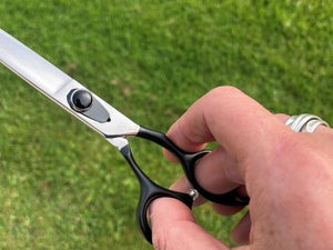 ONYX - 7.5” Premium Finishing Dog Grooming Scissors / Shears | Right Handed