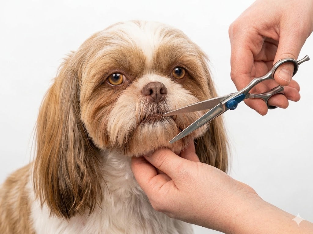 Shih Tzu ESSENTIALS - Set of 4 Dog Grooming Scissors