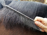 SILVER - 7" Combination Mane & Tail Comb | Masterclip